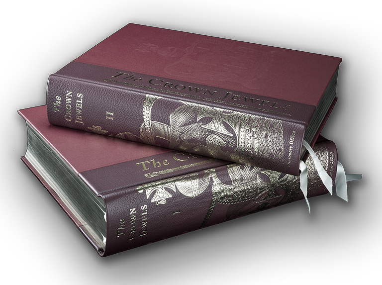 Blair et al.'s The Crown Jewels from 1998. This two-volume set is the best reference on Great Britain's crown jewels. Sadly, only 650 copies were printed. Photo: Wimon Manorotkul