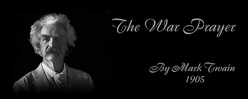 Mark Twain • The War Prayer