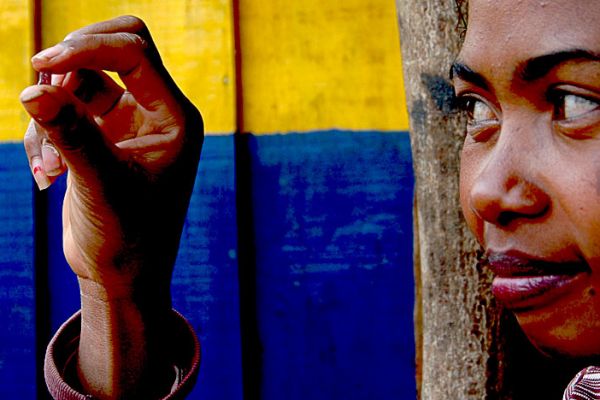 Ruby trader near Andilamena