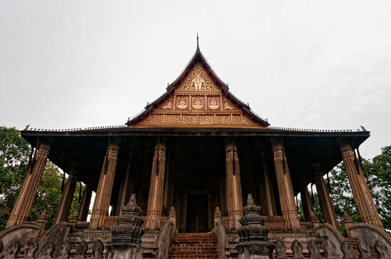 Vientiane's Haw Pha Kaew, which housed the Emerald Buddha from 1564 to 1779. Photo: Richard W. Hughes