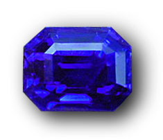 This 4-ct. plus Kashmir sapphire recently sold by Pala International exhibits the velvety blue color that has made stones from this source without peer in the world.&nbsp;Photo: John McLean; Gem: Pala International