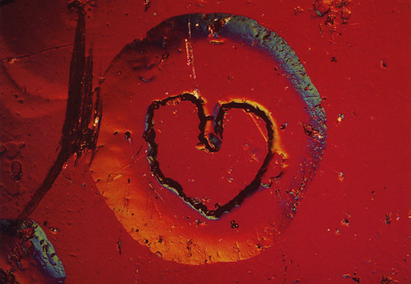 This serendipitous heart-shaped hillock in morganite graces the dedication page.