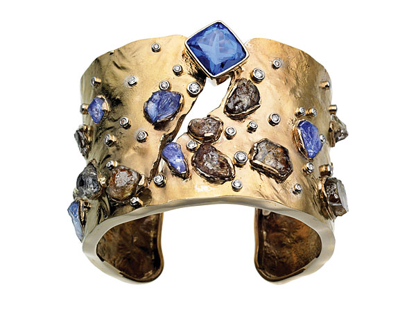 Ginny Dizon-designed tanzanite bracelet