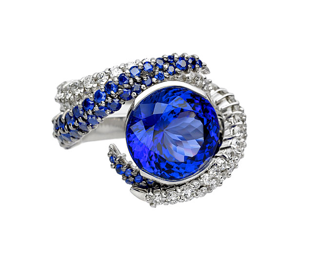 Shaun Leane-designed tanzanite ring