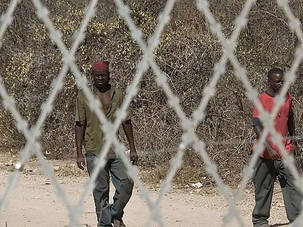 The fence at the TanzaniteOne mine