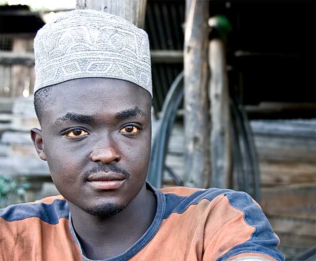 Kikuyu Mine owner, Nixon Monga, at Merelani's Block D tanzanite mine.