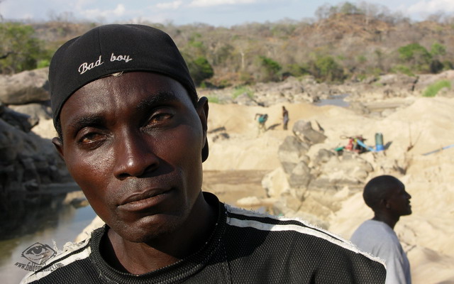Bad boy No. 1 at Tunduru's No. 2 spot along the Muhuwesi River