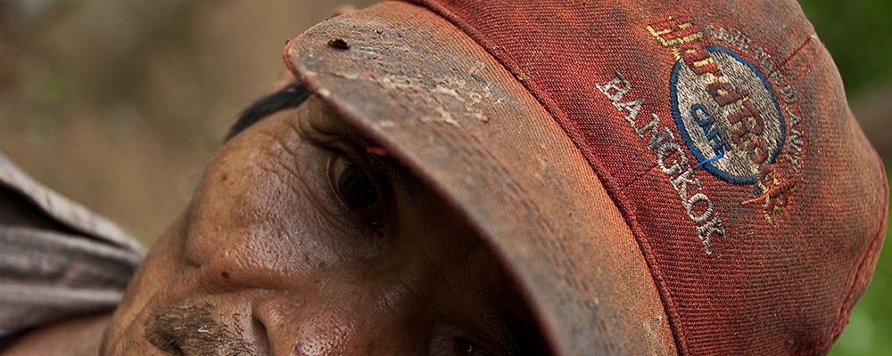 Last Thai Ruby Miner • Red Sky at Dusk