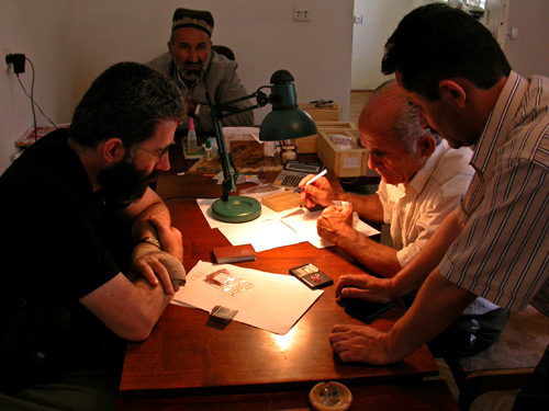 Examining Gems in Dushanbe