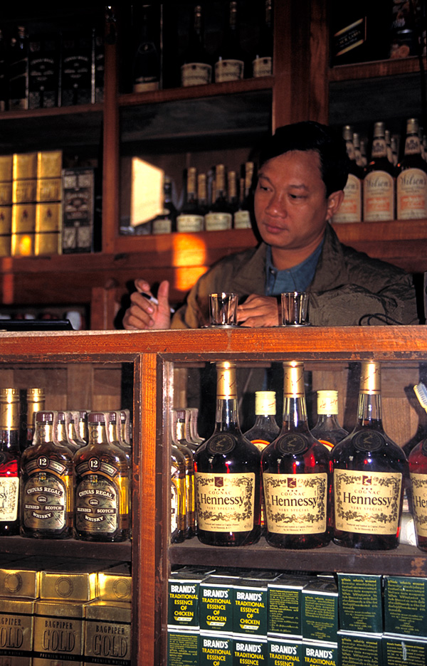 Little Hong Kong. The shops of Hpakan are well stocked.