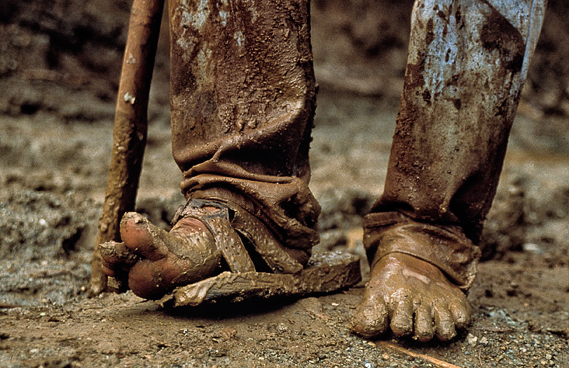 Captain Kin Maung Zaw's third set of footware, just before Namlam