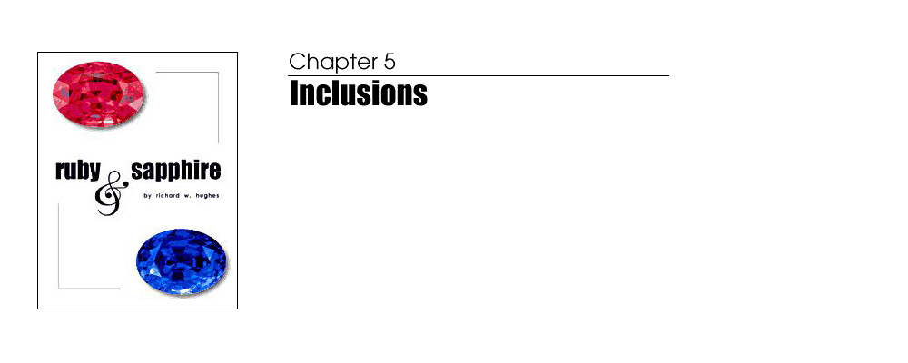 Ruby & Sapphire (199  )• Inclusions in Corundum