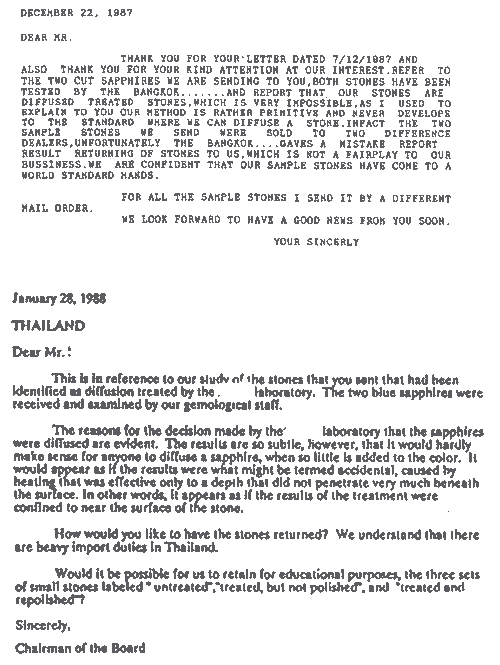 surface diffusion, blue sapphire, surface diffusion treated, diffusion treatment, Kanchanaburi sapphire, heat treatment